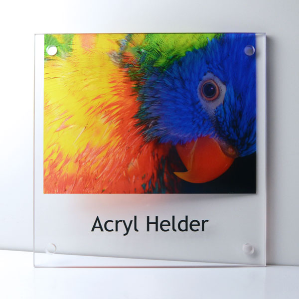 Naambord Acryl Helder