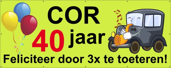 3x toeteren spandoek