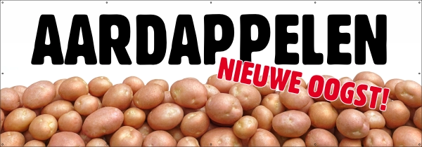 Aardappelen Te Koop Spandoek