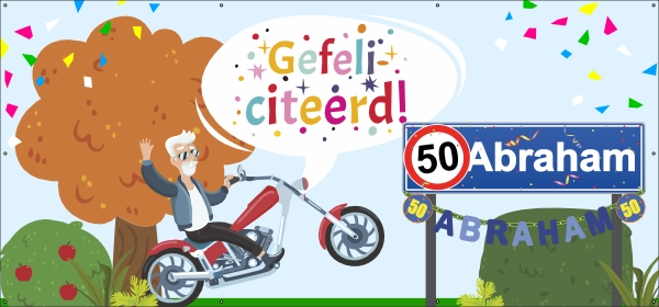 Abraham gefeliciteerd!