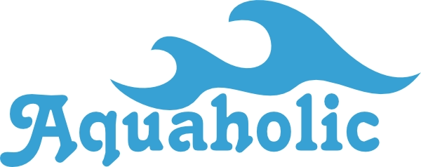 Aquaholic bootsticker