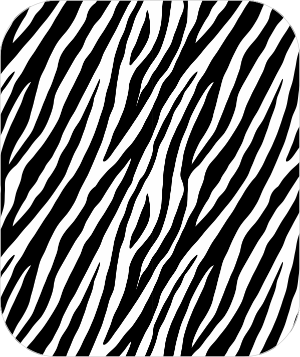Autodak sticker zebra