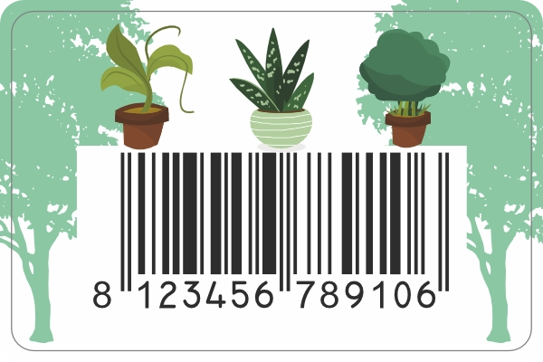Barcode sticker