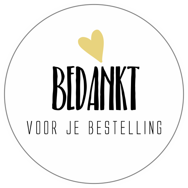 Dominant heilig pariteit Bedankt voor je bestelling sticker kopen? | 123sticker.nl