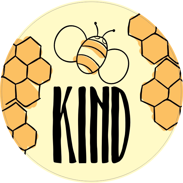 Bee kind sticker