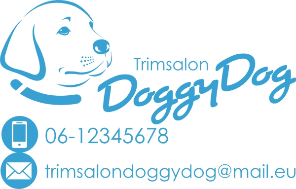 Belettering trimsalon