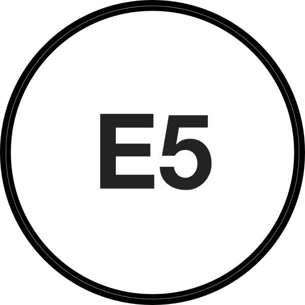Benzine E5 sticker