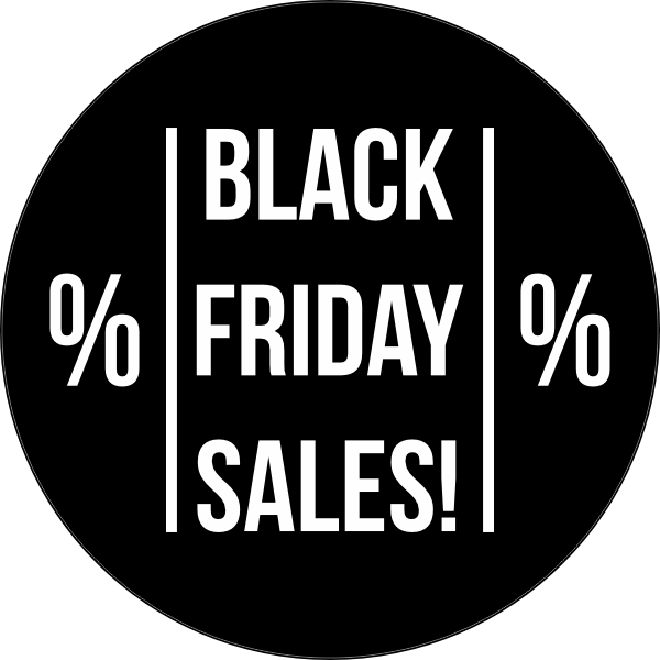Black Friday sticker