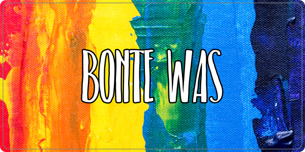 Bonte was sticker