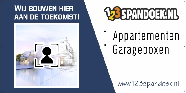 Bouw spandoek voorbeeld