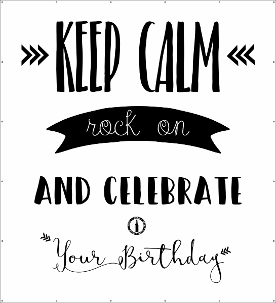 Brithday Cool spandoek