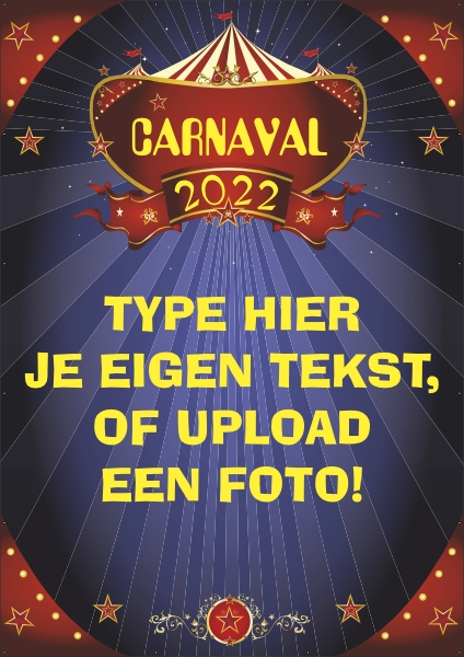 Carnaval spandoek