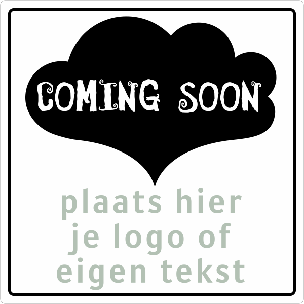 Coming soon sticker