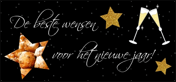 De beste wensen spandoek