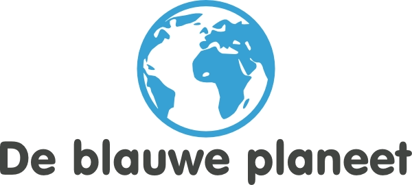 De blauwe planeet bootsticker