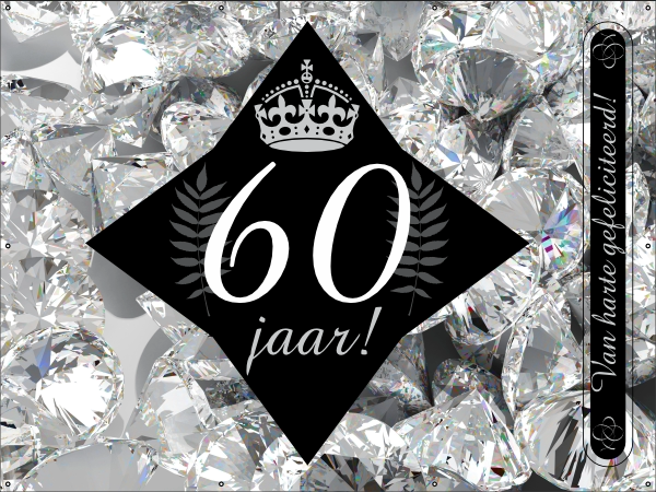 Diamanten jubileum Spandoek