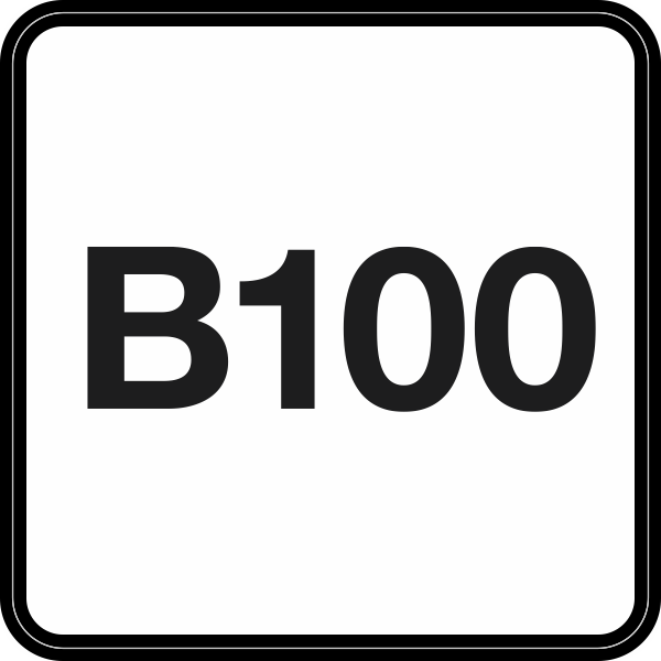 Diesel B100 sticker