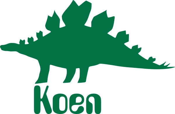 Dino muursticker