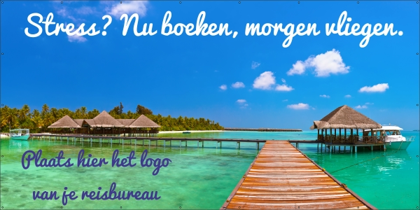 Droomvakantie Spandoek