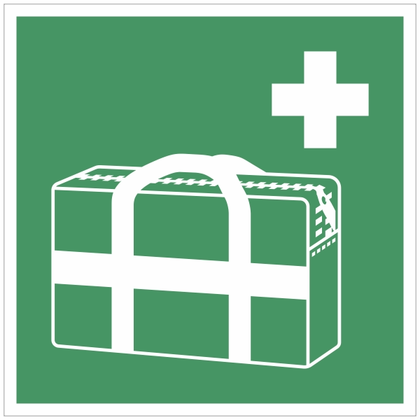 E027 Medische noodtas sticker