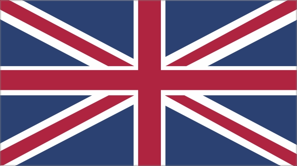 Engelse vlag autodak sticker