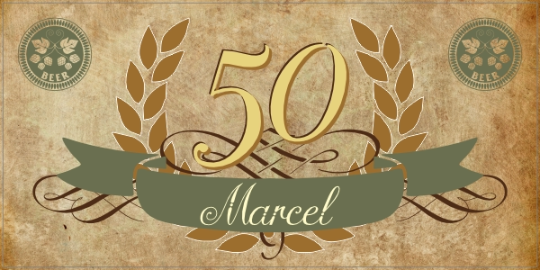 Bieretiket 50 jaar