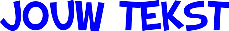 Fietsframe sticker blauw