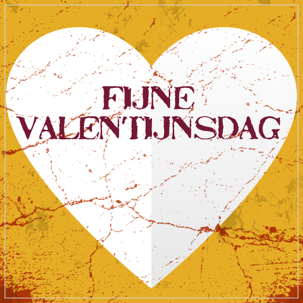 Fijne Valentijnsdag Sticker