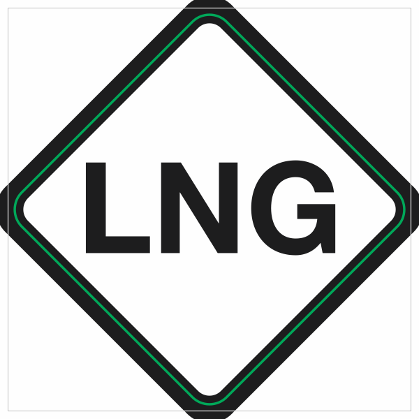 Gas LNG sticker