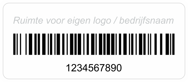 Jong vruchten Het beste Barcode sticker personaliseren? | Zelf ontwerpen mogelijk
