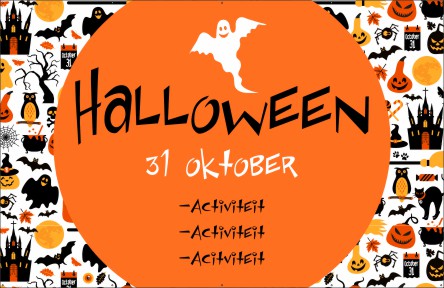 Halloween Activiteiten 2 Spandoek