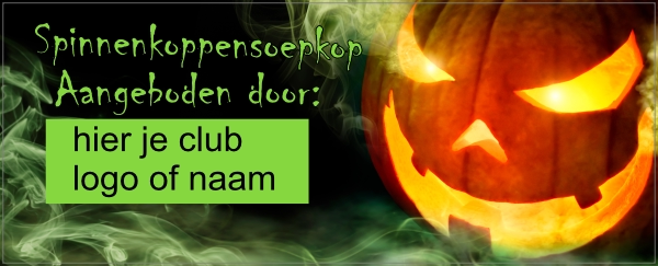 Halloween mok spinnenkoppensoep