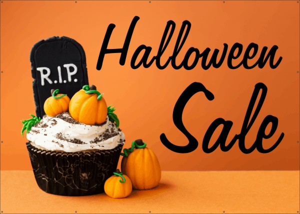 Halloween Sale Spandoek