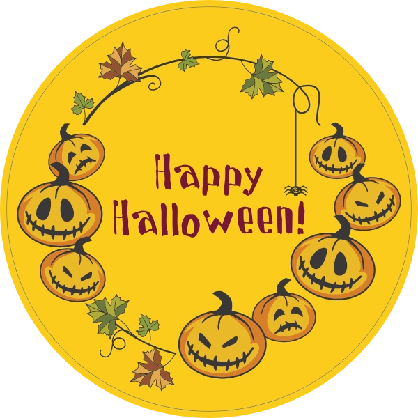 Happy Halloween sticker
