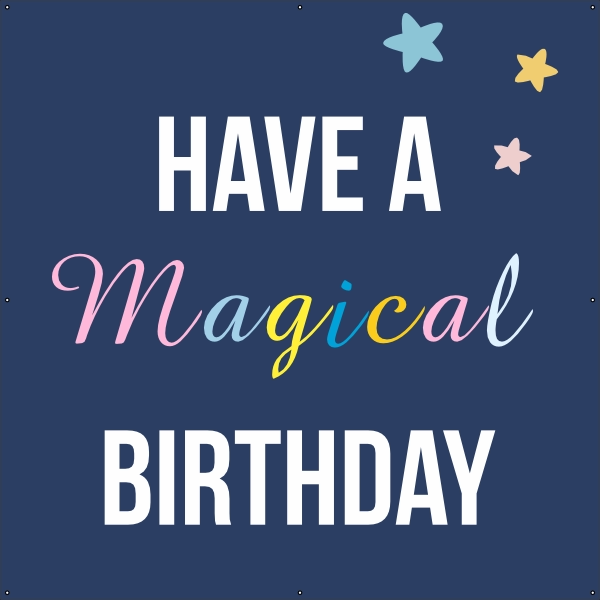 Have a magical birthday spandoek