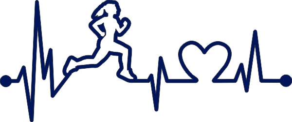 Hardlopen muursticker Vrouw