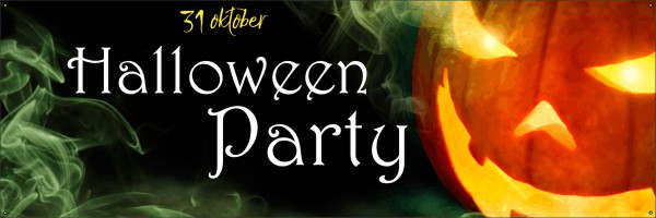 Halloween Party spandoek