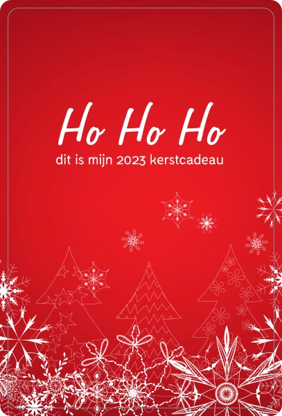 Ho Ho Ho Kerstcadeau Fleecedeken