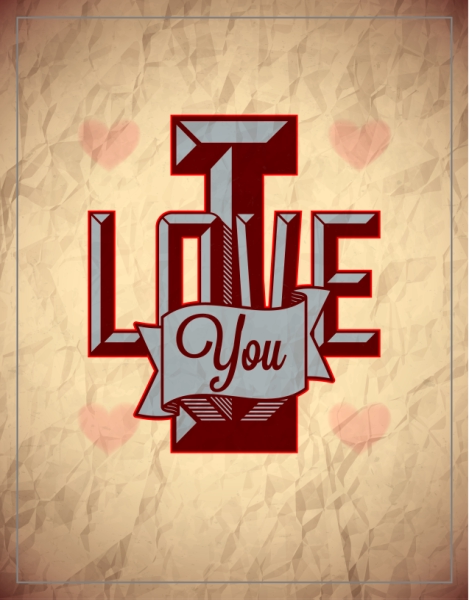 I Love You Sticker