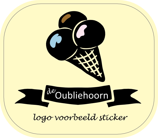 IJs logosticker