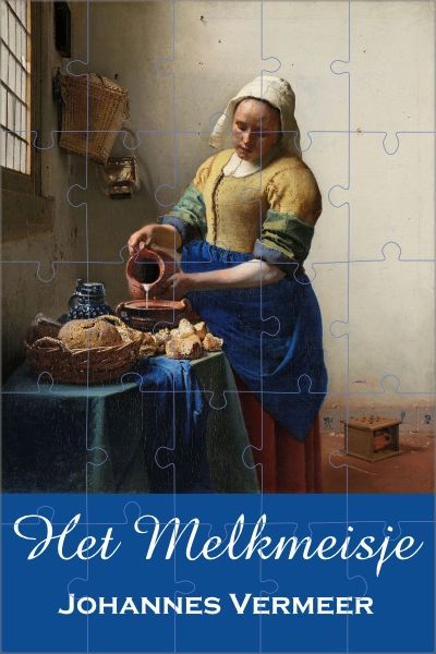 Het melkmeisje puzzel