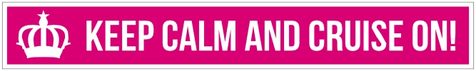 Keep Calm and Cruise On bumpersticker
