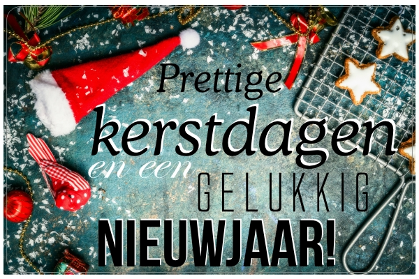 Kerst collage sticker