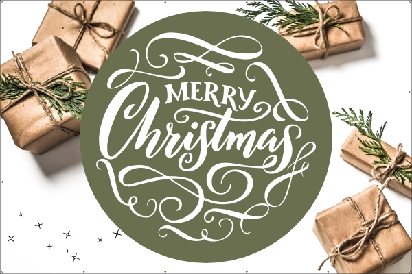 Kerst spandoek
