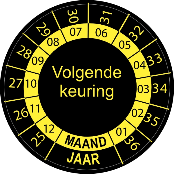keuringssticker 2025 2036