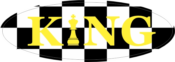 King bumpersticker