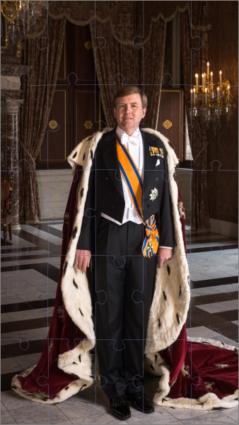 Koning Willem Alexander puzzel