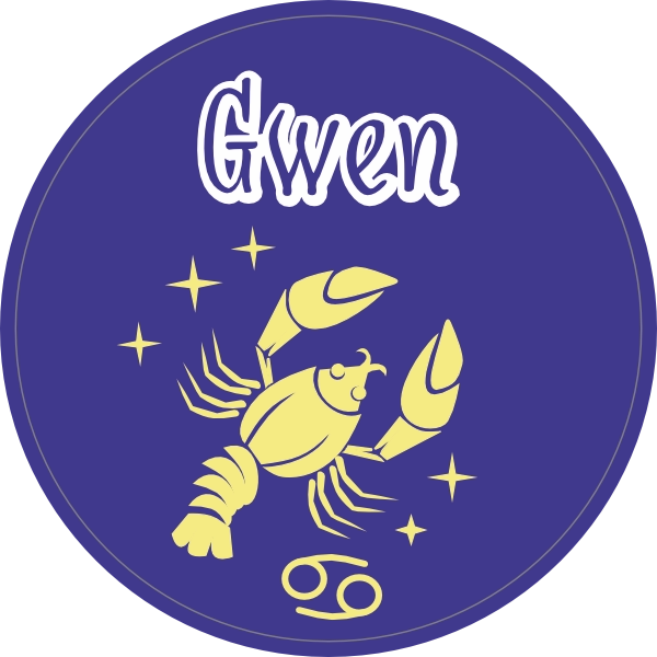 Kreeft geboortesticker