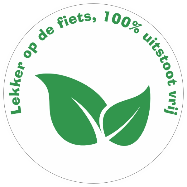 Lekker op de fiets