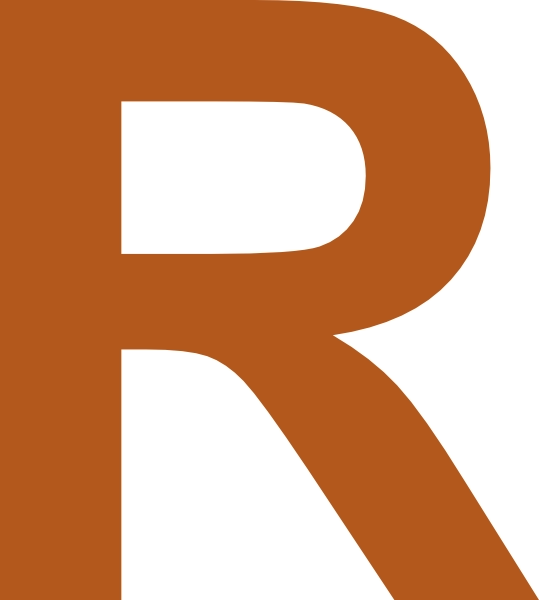 Plakletter R